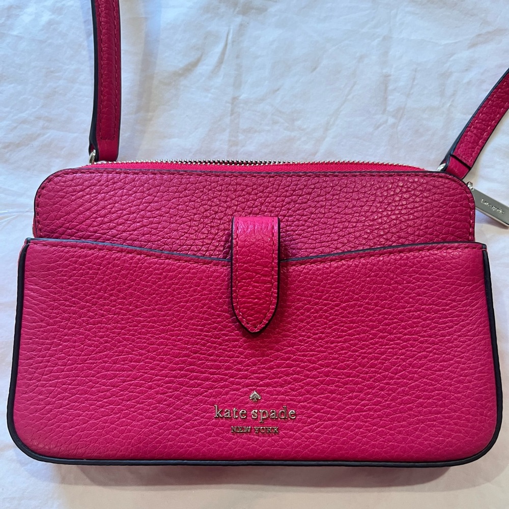 NWT KATE SPADE leila small tab crossbody bag
